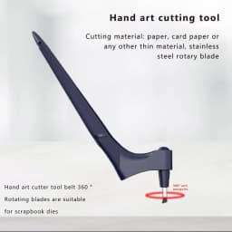 Carving Knife Blade Wood Carving Tools Fruit Craft Sculpture Engraving DIY Art Cutting Stationery Tool 360 Degree Rotating Blade