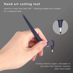 Carving Knife Blade Wood Carving Tools Fruit Craft Sculpture Engraving DIY Art Cutting Stationery Tool 360 Degree Rotating Blade