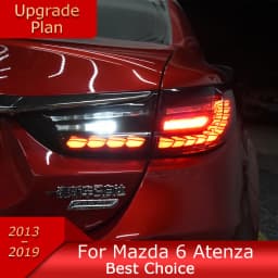 Car Lights for Mazda 6 2013-2018 Atenza Mazda6 LED Auto Taillight Assembly Upgrade Dragon Scale Design Dynamic Lamp Accessories
