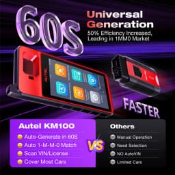 Autel KM100 Key Programmer V200 Universal Key Generator Free Update Lifetime PK IM508 IM608 IMMO KM100X KM100E