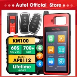 Autel KM100 Key Programmer V200 Universal Key Generator Free Update Lifetime PK IM508 IM608 IMMO KM100X KM100E