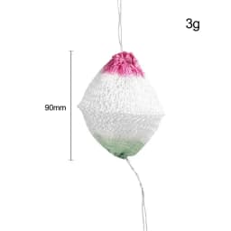 10pcs Portable Double Head Steam Gas Lantern Mantles Light Yarns Kerosene Lamp Cotton Yarn Wick Lantern Lights Mesh Gauze Cover