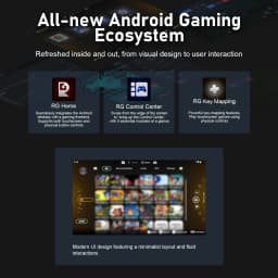 Anbernic RG 55G1 Retro Handheld Game Console 5.5" IPS Android 6000mAh 3D Hall Joystick Trigger AI WiFi RG55G1 Video Games Player