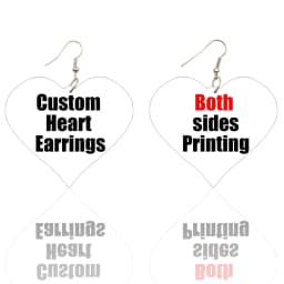 SOMESOOR Fashion Leopard Print Heart Wooden Drop Earrings For Women Black Zebra Colorful Animal Skin Pattern Wood Dangle Jewelry