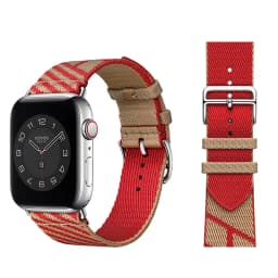Jumping Single Tour Strap For Apple Watch Band 44mm 40mm 45mm/41mm 42mm 38mm 44 mm Woven Nylon Bracelet iwatch 5 4 3 se 6 7