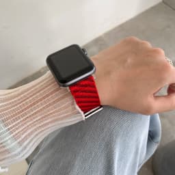 Jumping Single Tour Strap For Apple Watch Band 44mm 40mm 45mm/41mm 42mm 38mm 44 mm Woven Nylon Bracelet iwatch 5 4 3 se 6 7