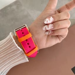 Jumping Single Tour Strap For Apple Watch Band 44mm 40mm 45mm/41mm 42mm 38mm 44 mm Woven Nylon Bracelet iwatch 5 4 3 se 6 7