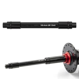 Bicycle Wheel Front 12mm Front Thru To 9mm Thru Quick Release Hub Adapter Conversion For 100mm Mountain Bike