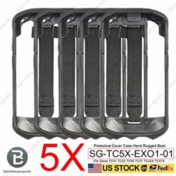 5Pcs Protective Case Hand Bumper Rugged Boot for Zebra TC51 510K TC52 TC56 TC57