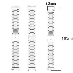 20mm strap For samsung Galaxy Watch 4 40mm 44mm smartwatch Stinless steel metal bracelet for correa galaxy 4 classic 42mm 46mm