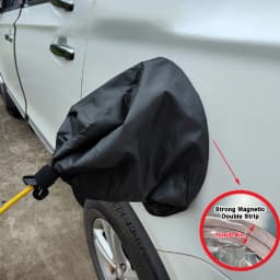 Electric Car Charging Accessory Magnetic suction EV Charger Port Cover Weatherproof Waterproof Charger Port Protection Case Etui