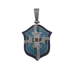 JINAO European and American Style High Quality Ice Cravejado AAA+ Cubic Zircon Necklace&Pendant Jewelry For Gift