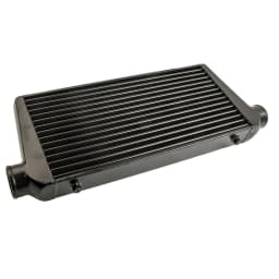Cooling Tube & Fin Intercooler 600 X 300 X 76mm 3 inch Outlet Universal Black