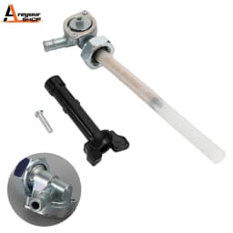 Areyourshop  for Honda Shadow VLX 600 VT600C VT600CD 1999-2007 Fuel Valve Petcock & Lever Screw 16950-MZ8-L23 16963-MZ8-G20