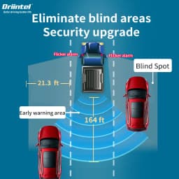 Driintel BSD BSM BSA Blind Spot Detection Metal Bumper SUV Pickup 77GHz Millimeter Wave Radar Blind Spot Monitoring System