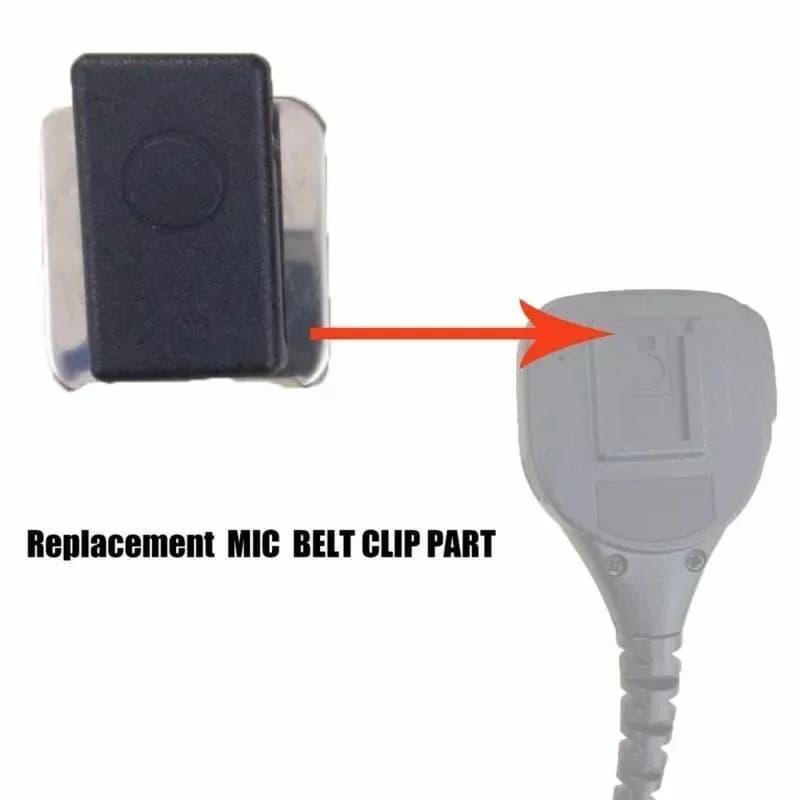 Walkie Talkie Replacement Belt Clip For Two Way Radio Remote Speaker Microphones APX3000 XPR3500 XPR6550