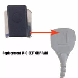 Walkie Talkie Replacement Belt Clip For Two Way Radio Remote Speaker Microphones APX3000 XPR3500 XPR6550