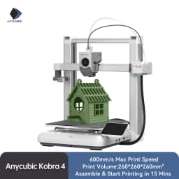 ANYCUBIC Speed FDM Series 3D Printer Kobra 2 Max Kobra 4 3D Printer Large Size Auto-levelling DIY FDM 3D Printers Kobra 4 Combo
