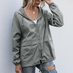 Women Jacket Tactical Waterproof Windbreaker Jackets Female Hooded Hip-hop Pilot Windproof Coats Women's Outdoor Hiking Raincoat