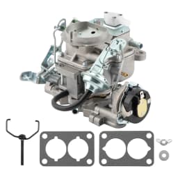 New Carburetor w/ Electric Stepper Motor For Jeep CJ-7 1981 1982 1983 1984 1985 1986