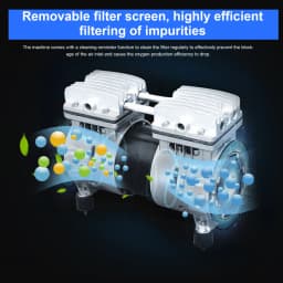 VARON Portable 3L/min Oxygen Concentrator Machine Home and Car Use 32.5%±2.5 Oxygen Machine Pulse Oxygen Supply With Battery