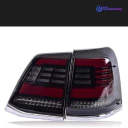 AKD Tail Lamp for Toyota Land Cruiser LED Tail Light 2008-2015 Land LC200 Rear Fog Brake Turn Signal Automotive Accessories