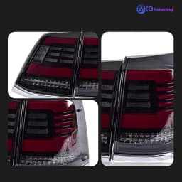 AKD Tail Lamp for Toyota Land Cruiser LED Tail Light 2008-2015 Land LC200 Rear Fog Brake Turn Signal Automotive Accessories