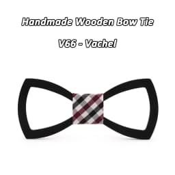 SOMESOOR Black Floral Wood Bow Ties Fashion Butterflies Shirt Bowknots Wedding Suit Accessories Party Krawatte For Men Gifts