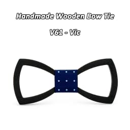 SOMESOOR Black Floral Wood Bow Ties Fashion Butterflies Shirt Bowknots Wedding Suit Accessories Party Krawatte For Men Gifts
