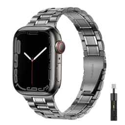 Stainless Steel Strap for Apple watch band 44mm 40mm 45mm 41mm 42mm 38mm 3 4 5 6 SE 44 mm Metal bracelet iWatch Series 7 45 mm