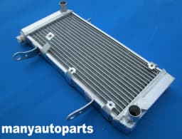 Aluminum Radiator+FAN For SUZUKI SV1000 SV1000S WVBX 2003-2008 2004 2005 2006 2007