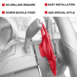 JHO Car Steering Wheel Shifter Extension Paddle for Ford Explorer 2020 2021 Base XLT Limited Platinum Interior Accessories