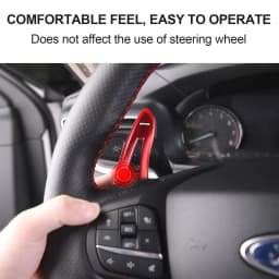 JHO Car Steering Wheel Shifter Extension Paddle for Ford Explorer 2020 2021 Base XLT Limited Platinum Interior Accessories