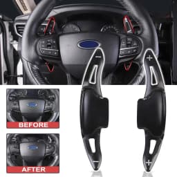 JHO Car Steering Wheel Shifter Extension Paddle for Ford Explorer 2020 2021 Base XLT Limited Platinum Interior Accessories