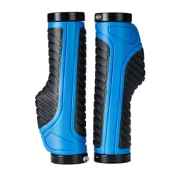 ROCKBROS Bicycle Handlebar Grips Double Lock Soft Rubber Handlebar Grips Anti-slip Shock-absorption Grips MTB Bike Accessories