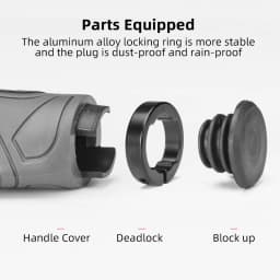 ROCKBROS Bicycle Handlebar Grips Double Lock Soft Rubber Handlebar Grips Anti-slip Shock-absorption Grips MTB Bike Accessories