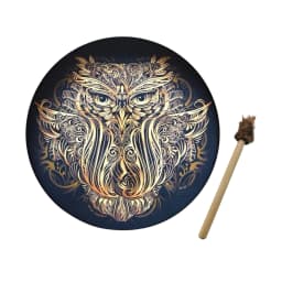 Shaman Drum Handmade Shamanic Drum Music Spiritual Bass Drum For Spiritual Music Sound Healing Adult Drum Reflection And