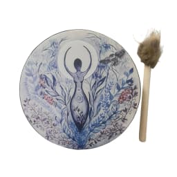Shaman Drum Handmade Shamanic Drum Music Spiritual Bass Drum For Spiritual Music Sound Healing Adult Drum Reflection And