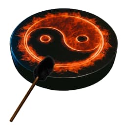 Shaman Drum Handmade Shamanic Drum Music Spiritual Bass Drum For Spiritual Music Sound Healing Adult Drum Reflection And