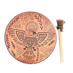 Shaman Drum Handmade Shamanic Drum Music Spiritual Bass Drum For Spiritual Music Sound Healing Adult Drum Reflection And