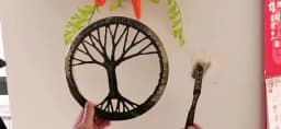 Shaman Drum Handmade Shamanic Drum Music Spiritual Bass Drum For Spiritual Music Sound Healing Adult Drum Reflection And