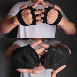 Lifting Palm Dumbbell Grips Pads Unisex Anti Skid Weight Cross Training Gloves Gym Workout Fitness Sports For Hand Protector