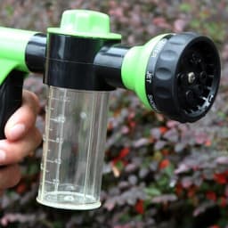 Portable Auto Foam Lance Water Hose Nozzle Sprayer High Pressure Nozzle Jet Car Washer Sprayer Cleaning Tool Soap Dispenser