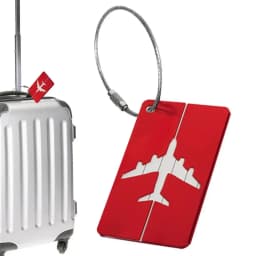 Travel Luggage Tags Metal Suitcases Tags Baggage Name Tags Suitcase Address Label Holder Metal Luggage Tag Travel Accessories