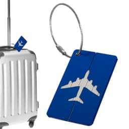 Travel Luggage Tags Metal Suitcases Tags Baggage Name Tags Suitcase Address Label Holder Metal Luggage Tag Travel Accessories