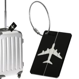 Travel Luggage Tags Metal Suitcases Tags Baggage Name Tags Suitcase Address Label Holder Metal Luggage Tag Travel Accessories