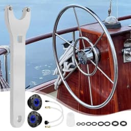 HS5157 Front Mount Hydraulic Steering Cylinder Seal Kit & Bleed Kit For Seastar Hydraulic Steering Systems Kit Accessories