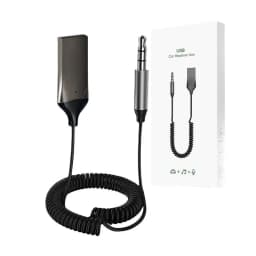 AUX Car Blue Tooth Receiver Adapter Car Audio Receiver USB Jack Audio Music Mic Hands Free Adapter For Car Speaker Accessories