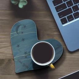 Silicone Mold Crystal Epoxy Mold DIY Heartshaped Star Candle Holder Coaster Multipurpose Coaster Cup Tray Dish Epoxy Resin Mol