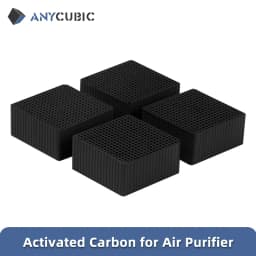 4 pcs Air Purifier Filter for Air Purifier Spare Parts Activated Carbon for for Photon Series Photon M3 Plus LCD 3D Printers